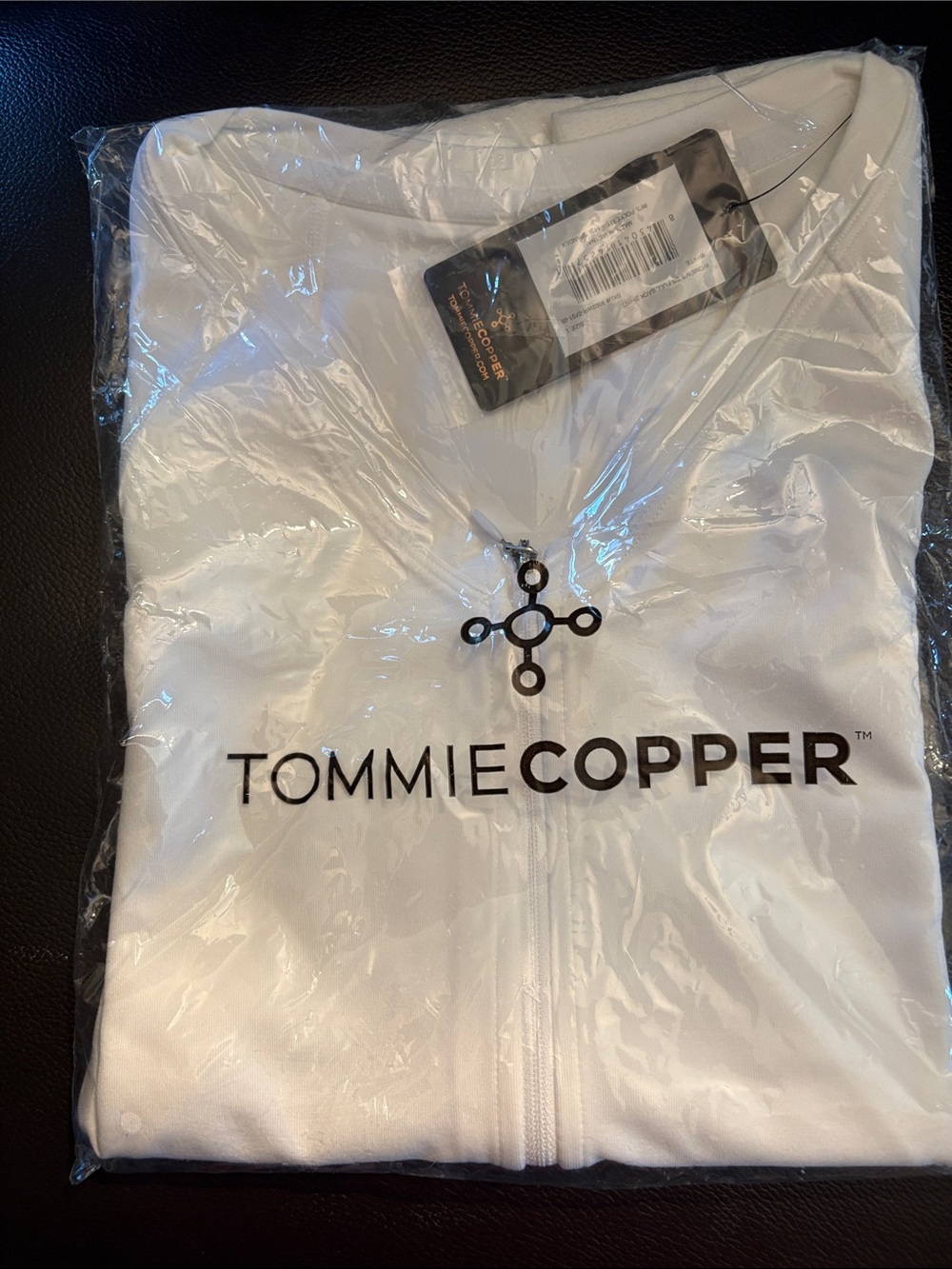 Tommie Copper White Zip-Up top
